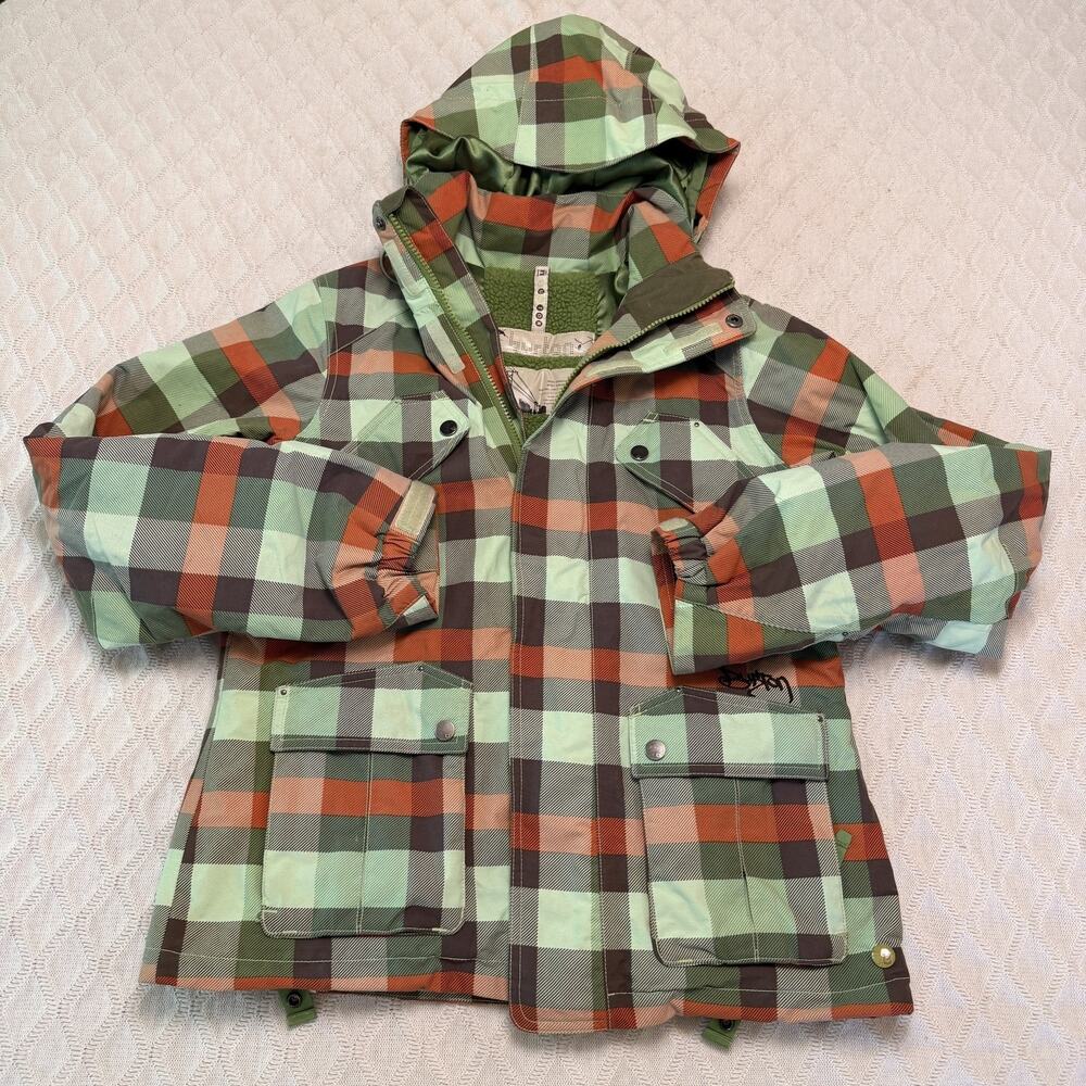 BURTON Outerwear/Ski Jacket Y Green / women Small Perfect Condition
